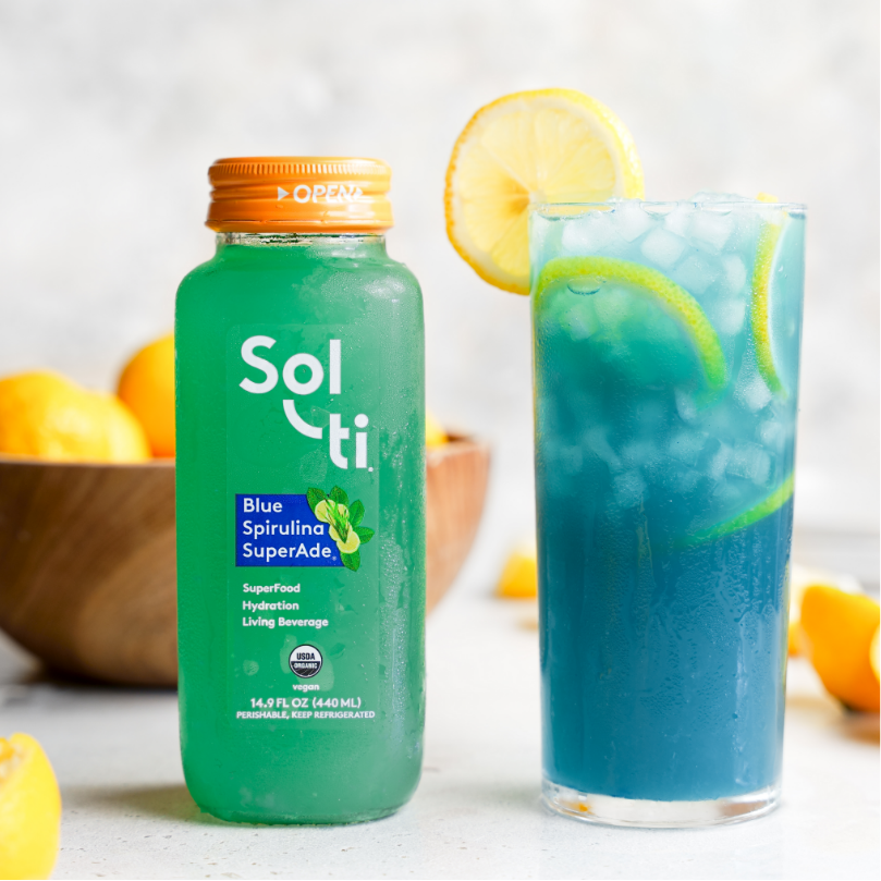 Sol-ti Blue Lagoon Mocktail