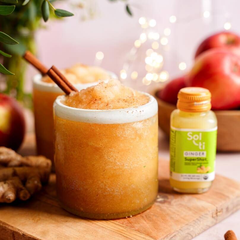Sol-ti Frozen Apple Cider Mocktail