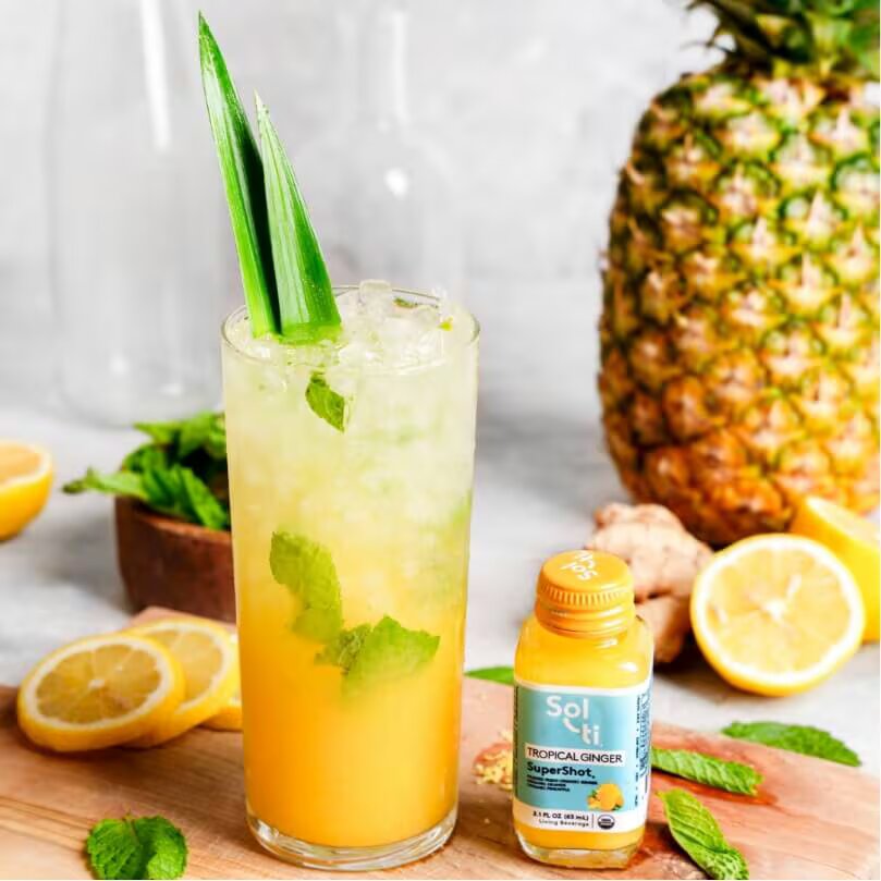 Sol-ti Pineapple Ginger Mojito