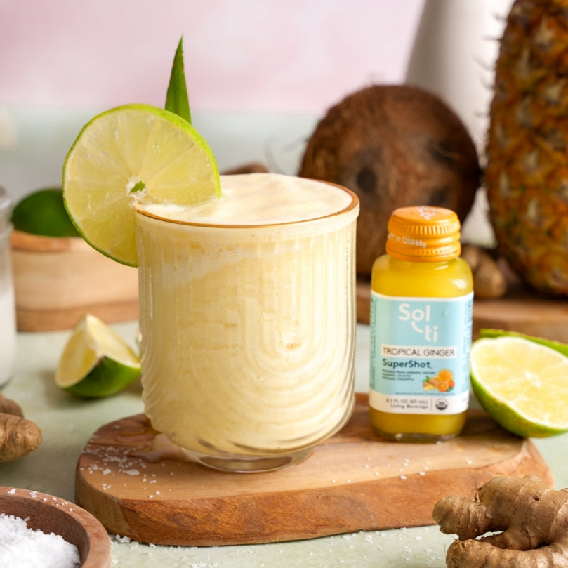 Sol-ti Tropical Coconut Ginger Mocktail