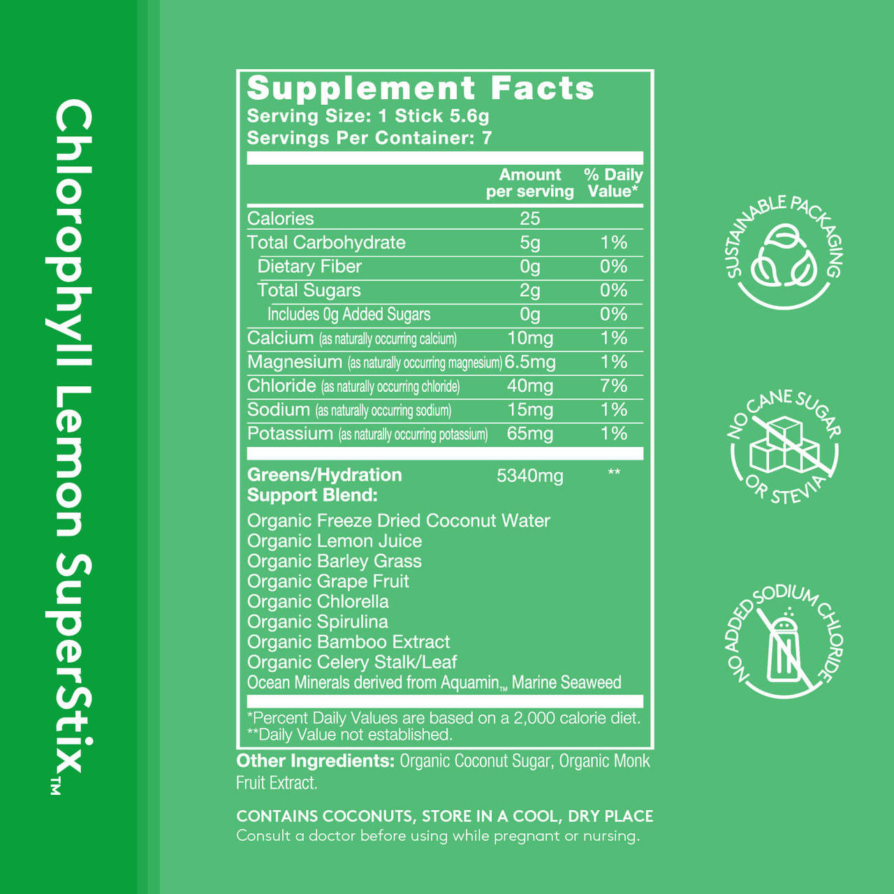 Chlorophyll Lemon SuperStix®