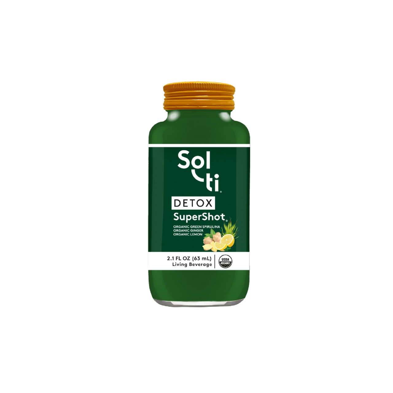 Sol-ti detox green spirulina shot 63ml 