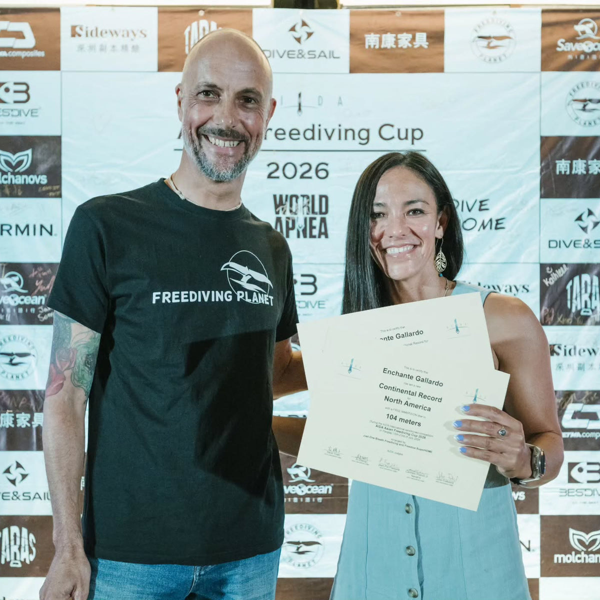 Enchante Gallardo Becomes Second Woman To Dive FIM World Record
