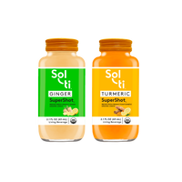 Thumbnail for 2 bottles of Sol-ti best sellers GINGER and TURMERIC SuperShot