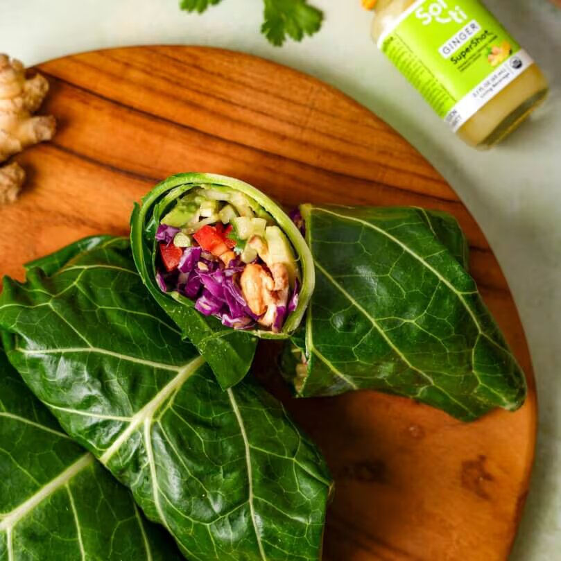 Sol-ti GINGER Collard Wraps