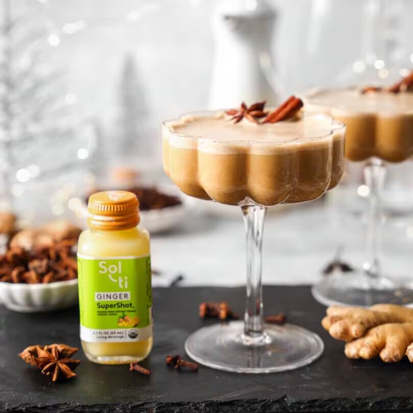 Sol-ti Gingerbread Mocktail 