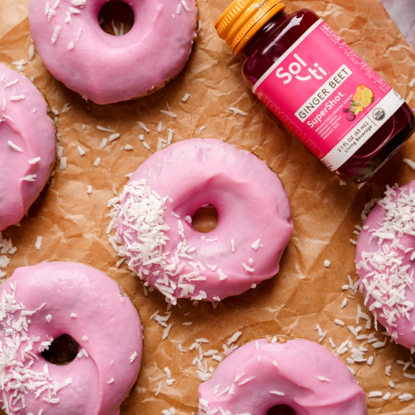 Sol-ti Pink Vegan Donuts