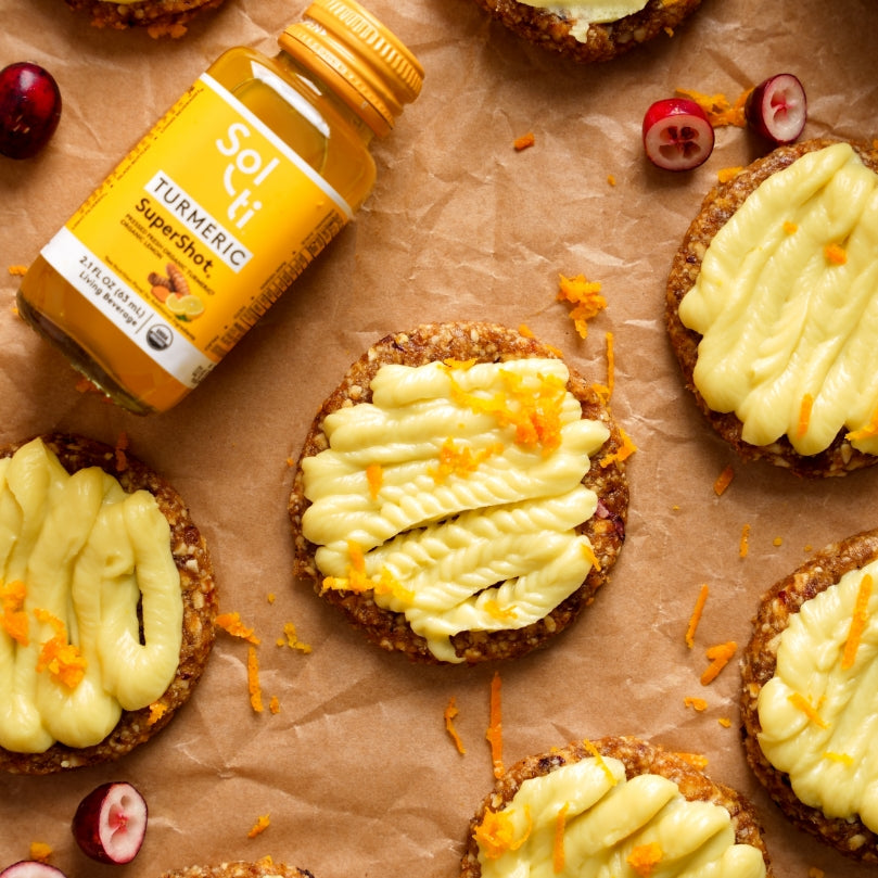 Sol-ti Raw Vegan Cranberry Orange Cookies