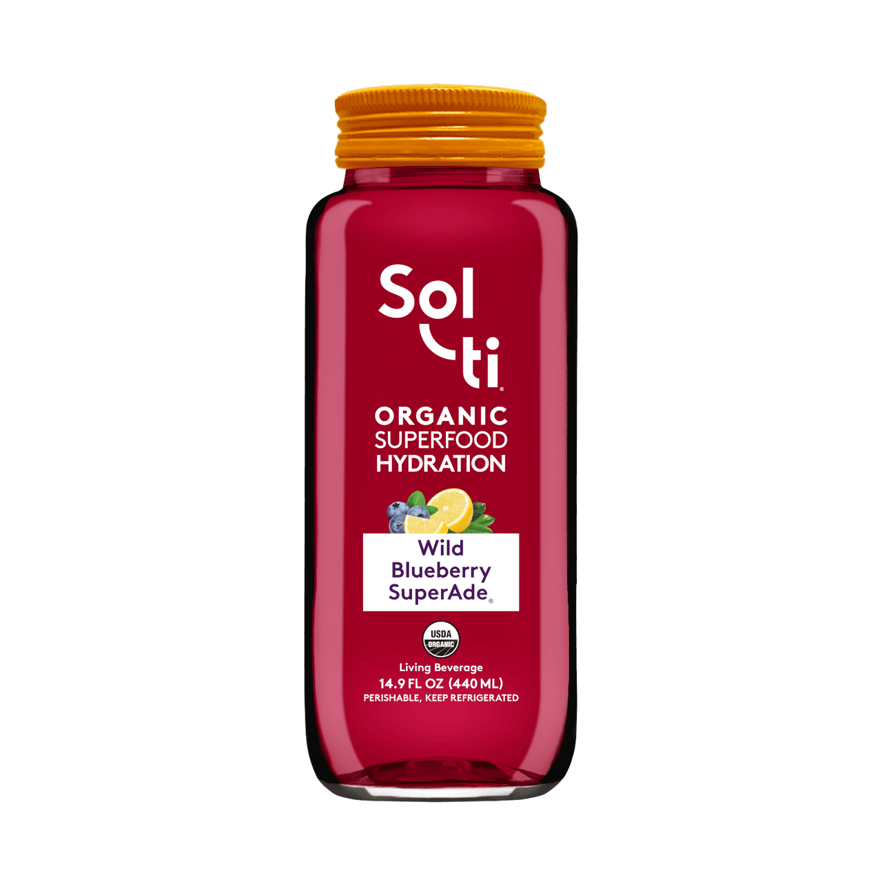 Wild Blueberry SuperAde® antioxidant hydration superfood beverage