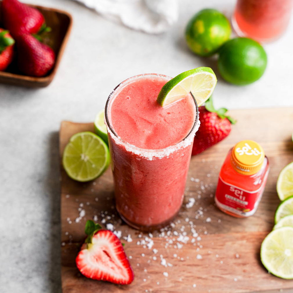 Sol-ti Strawberry Margarita Mocktail