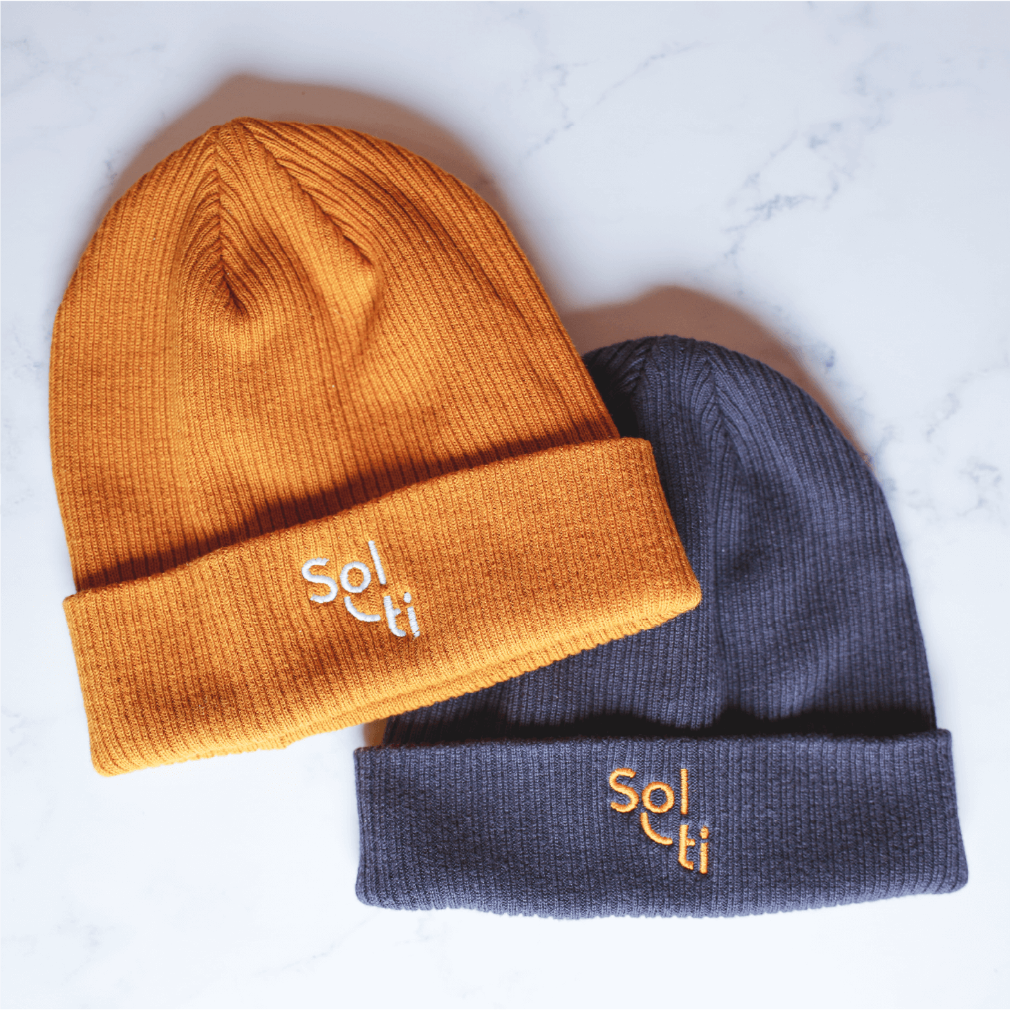 Sol-ti Organic Cotton Stitched Beanie